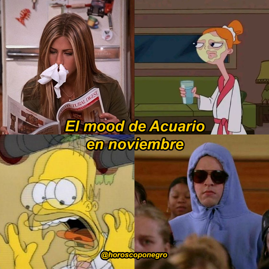 Comenta 🖤 si estás en el mismo mood ✨🔮✨ #acuario #horoscoponegro