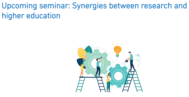 Next Tuesday, Senior Policy Officer <a href="/IvanaDidak/">Ivana Didak</a> will speak in a panel discussion at @NorcoreBrussels' upcoming seminar on synergies between #research and #highereducation.

Register here to attend the in-person event in Brussels➡️ bit.ly/40xCtKQ