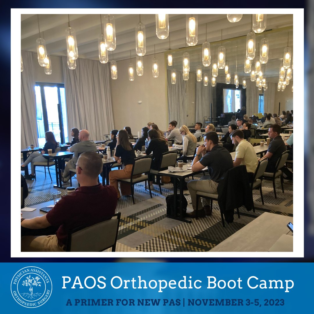 A great weekend in Charlotte covering ortho evaluations and treatments with new PAs and NPs! Thank you to all of our great presenters of these lectures and hands-on sessions!