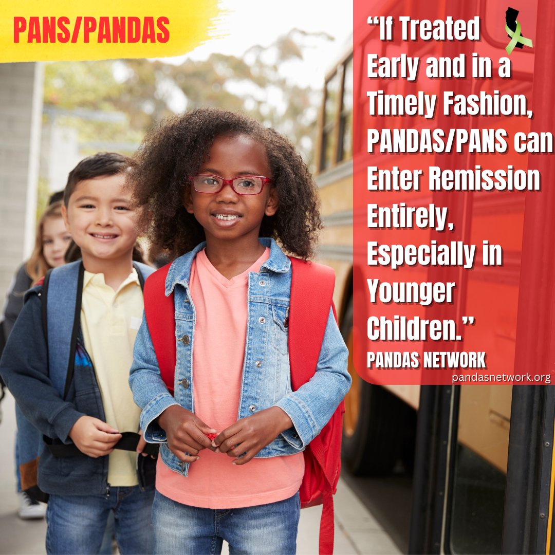 If treated early and in a timely fashion, PANDAS/PANS can enter remission entirely, especially in younger children. Untreated PANDAS/PANS can cause permanent debilitation and, in some cases, can become encephalitic. Early treatment leads to remission! #panspandas