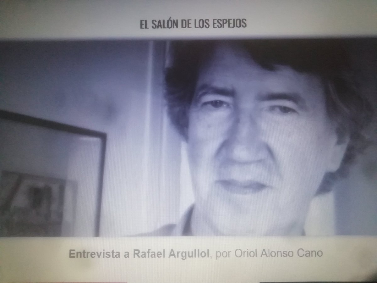 En el número de noviembre de la mítica @QuimeraRevista aparece esta entrevista-conversación que mantuve con Rafael Argullol, a colación de su último libro 'Danza Humana', editado por @Acantilado1999. Rafael es toda una una referencia.