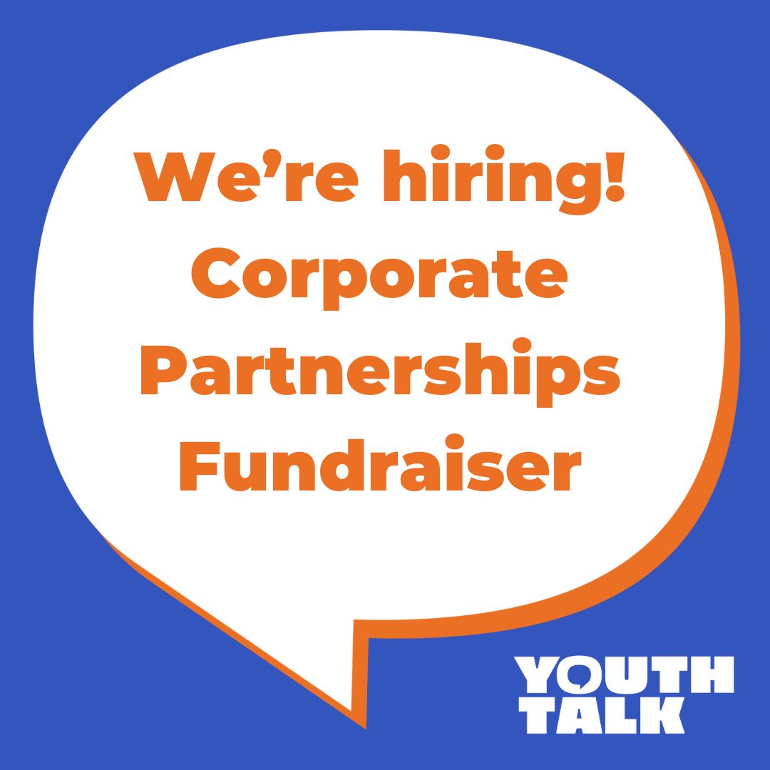 2023 Job Vacancy at Youth Talk
Corporate Partnerships Fundraiser
youthtalk.org.uk/vacancies/

We’re looking for a passionate, experienced fundraiser to join our team. Could this be you?

Work with us and support our young people today!
#wearestrongertogether #stalbansjobs