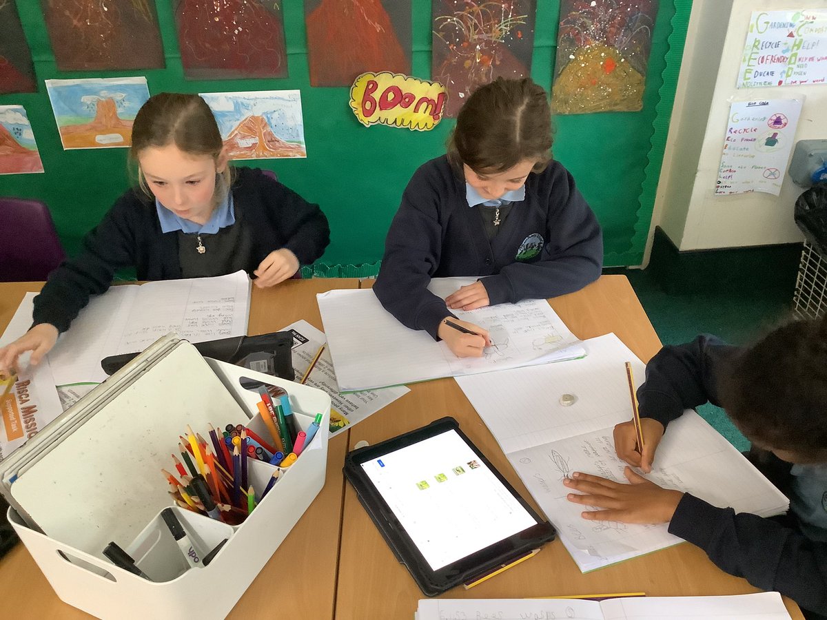 Year 3 are busy finding out the differences between bees and wasps and how important pollination is.