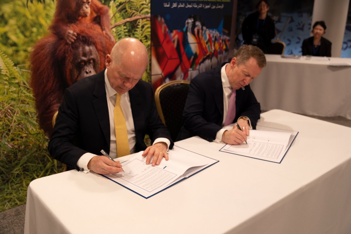 Following our #UnitedforWildlife Global Summit, we are excited to announce our partnership with @INTERPOL_HQ.

International law enforcement cooperation is critical in our mission to end the #illegalwildlifetrade, and together, we can make a difference. 

unitedforwildlife.org/news/interpol-…