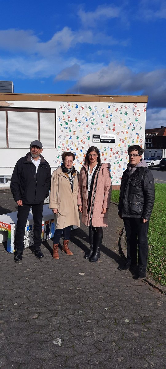 Premier contact fructueux en vue d'un partenariat durable entre la Kinzig-Schule de Schlüchtern et le lycée Jean Macé de Fameck. Des enrichissants échanges en projet ! Merci au comité de jumelage de Fameck de nous avoir permis cette belle rencontre ! @LyceeJeanMace @ClaudeNouvier