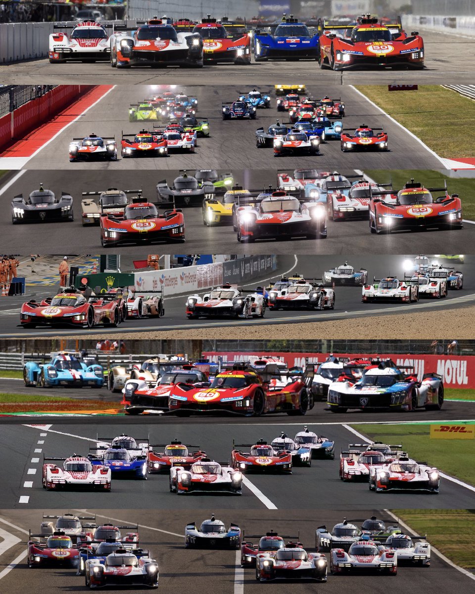 Where it all begins. Every race starts with that same adrenaline rush of being stood at T1, camera ready, watching thousands of horsepower run at you. 📷 Shot for @FIAWEC | #WEC