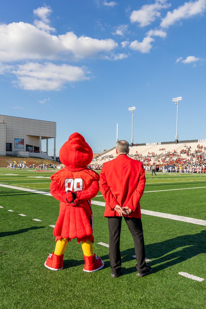 Watching a CARDINAL WIN was even better with Big Red by my side.

Thank you to everyone who came out to celebrate Homecoming with us. Let’s do it again next year!