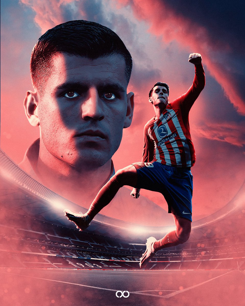 fubolo_'s tweet photo. #ÁlvaroMorata x #AtléticoDeMadrid 🔴⚪️

10G + 2A en 13 partidos avalan a uno de los mejores arranques del ariete español.

Esa es la versión oficial, la realidad es que me cae mal, pero la ilustración me ha quedado de lujo 🙃 https://t.co/gnQANkiwcI