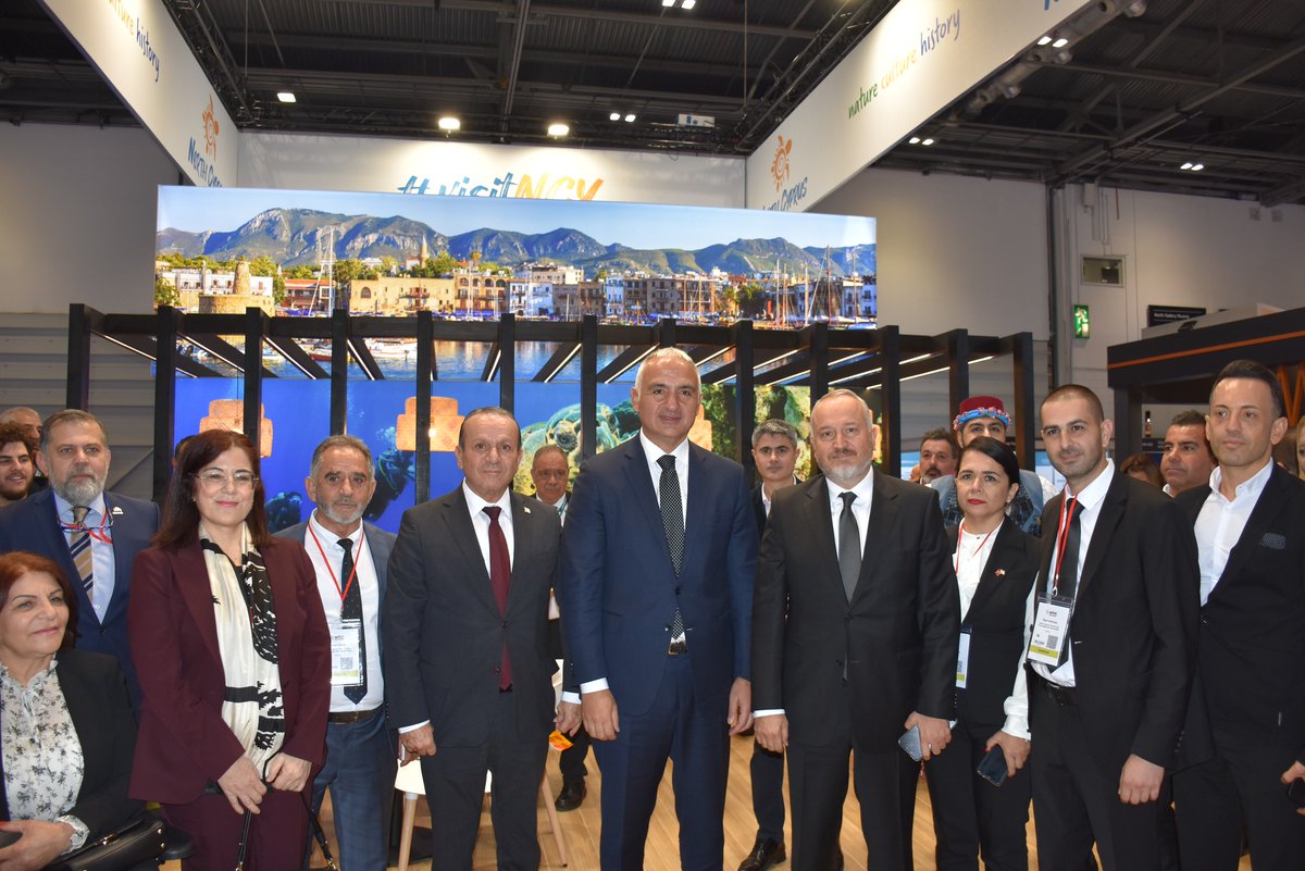 ataoglu_fikri's tweet photo. 06-08 Kasım 2023 tarihleri arasında #Londra’da gerçekleşecek olan “#WorldTravelMarket” #turizm fuarında yerimizi aldık. Yapılan bu yoğun çalışmalar neticesinde 2024 yılında #Türkiye ve #Avrupa’dan daha fazla turist bekliyoruz.
@MehmetNuriErsoy #KuzeyKıbrıs #VisitNcy #İngiltere https://t.co/LyF9wHTDZH