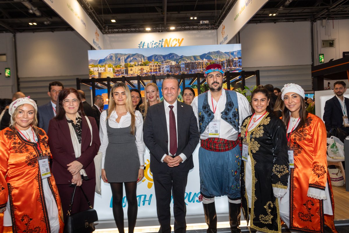 ataoglu_fikri's tweet photo. 06-08 Kasım 2023 tarihleri arasında #Londra’da gerçekleşecek olan “#WorldTravelMarket” #turizm fuarında yerimizi aldık. Yapılan bu yoğun çalışmalar neticesinde 2024 yılında #Türkiye ve #Avrupa’dan daha fazla turist bekliyoruz.
@MehmetNuriErsoy #KuzeyKıbrıs #VisitNcy #İngiltere https://t.co/LyF9wHTDZH