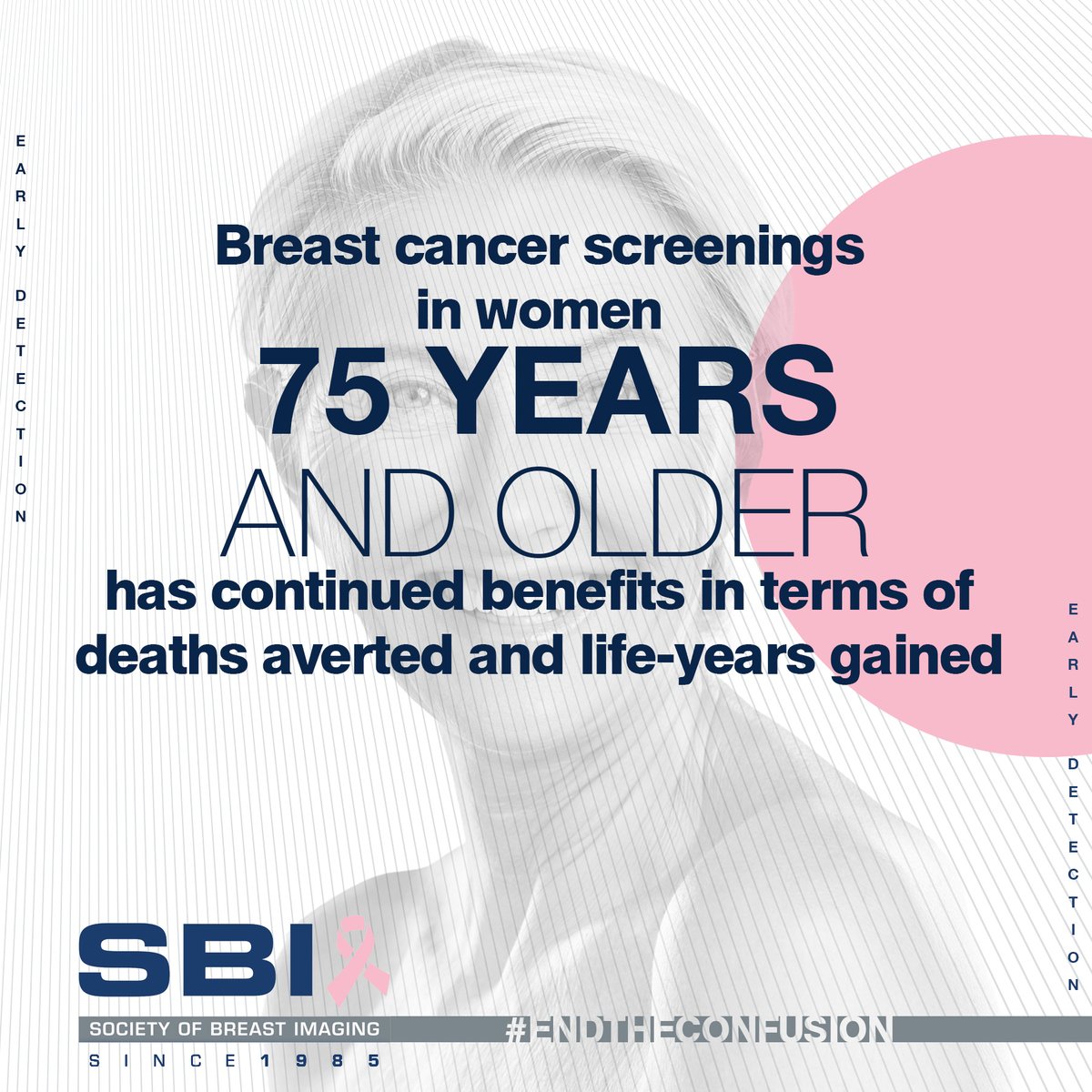 Remember, breast cancer screening should continue even after 75. Early detection saves lives. Let's keep taking care of ourselves and our loved ones! #BreastCancerAwareness #ScreeningMatters @RofskyMD @BreastImaging @MargoliesLaurie