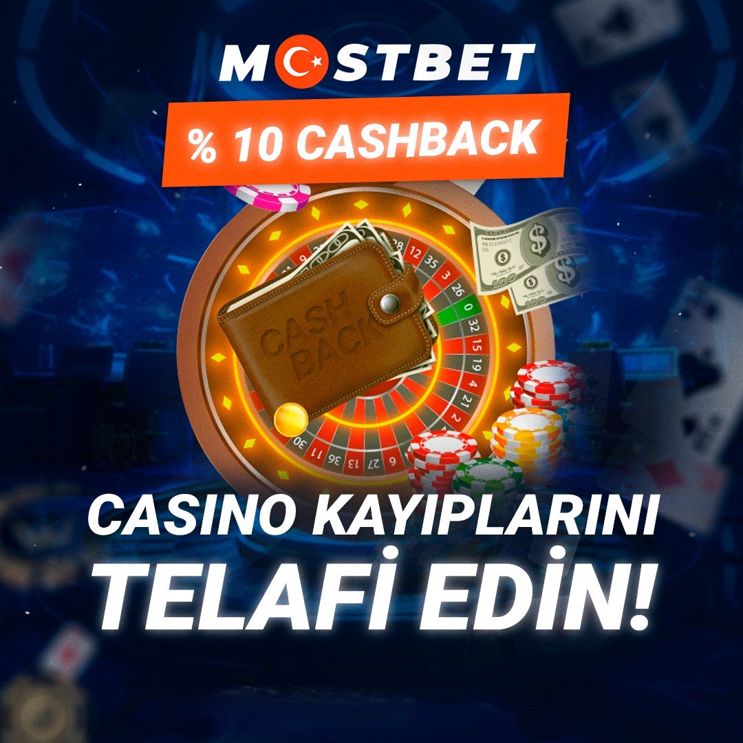 💵CASİNO'DA CASHBACK💵 Kayıpların 10%'una kadar geri vereceğiz! ⚡️✨ Bir hafta içinde çok mu kaybettin? Telafi etme şansını yakalayın. Cashback alın ve şansınızı tekrar deneyin! 📲 Mostbet giriş: bit.ly/Mostbet03