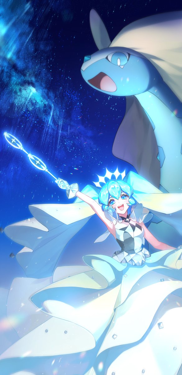 #ポケミク #初音ミク
바위미쿠💙