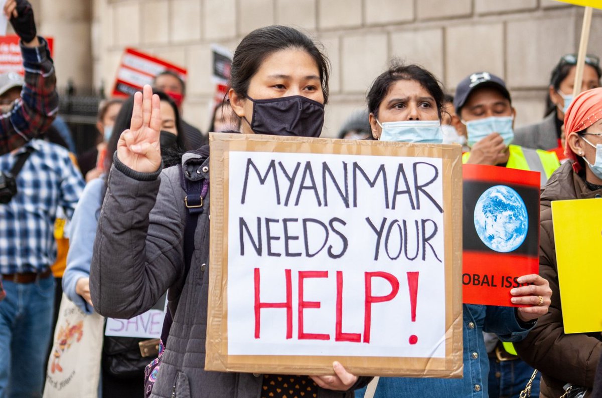 Myanmar needs your support to end continued military violence and to establish peaceful federal state. 

Please take individually or ordinately actions like UK, US and Canada to put more pressure on junta to end their coup and nationwide atrocities.   

➡️gov.uk/government/new…