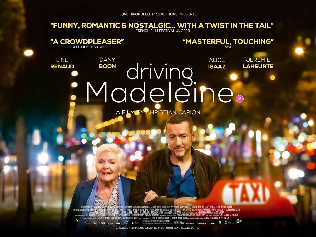 loudwomenclub's tweet photo. "I have not been so moved by a film in a very long time."

Film review: Driving Madeleine, starring Line Renaud and Dany Boon – directed by Christian Carion

✍️ Kirsten Rowland
https://t.co/Jep5xTAld4 https://t.co/15j1AFlO7t