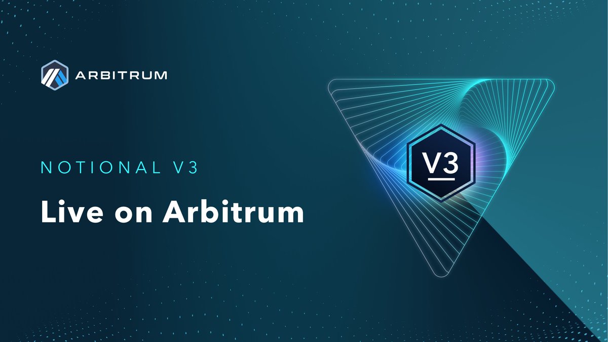 1/ Notional V3 is live on <a href="/arbitrum/">Arbitrum</a> .

Here’s what you can do 👇