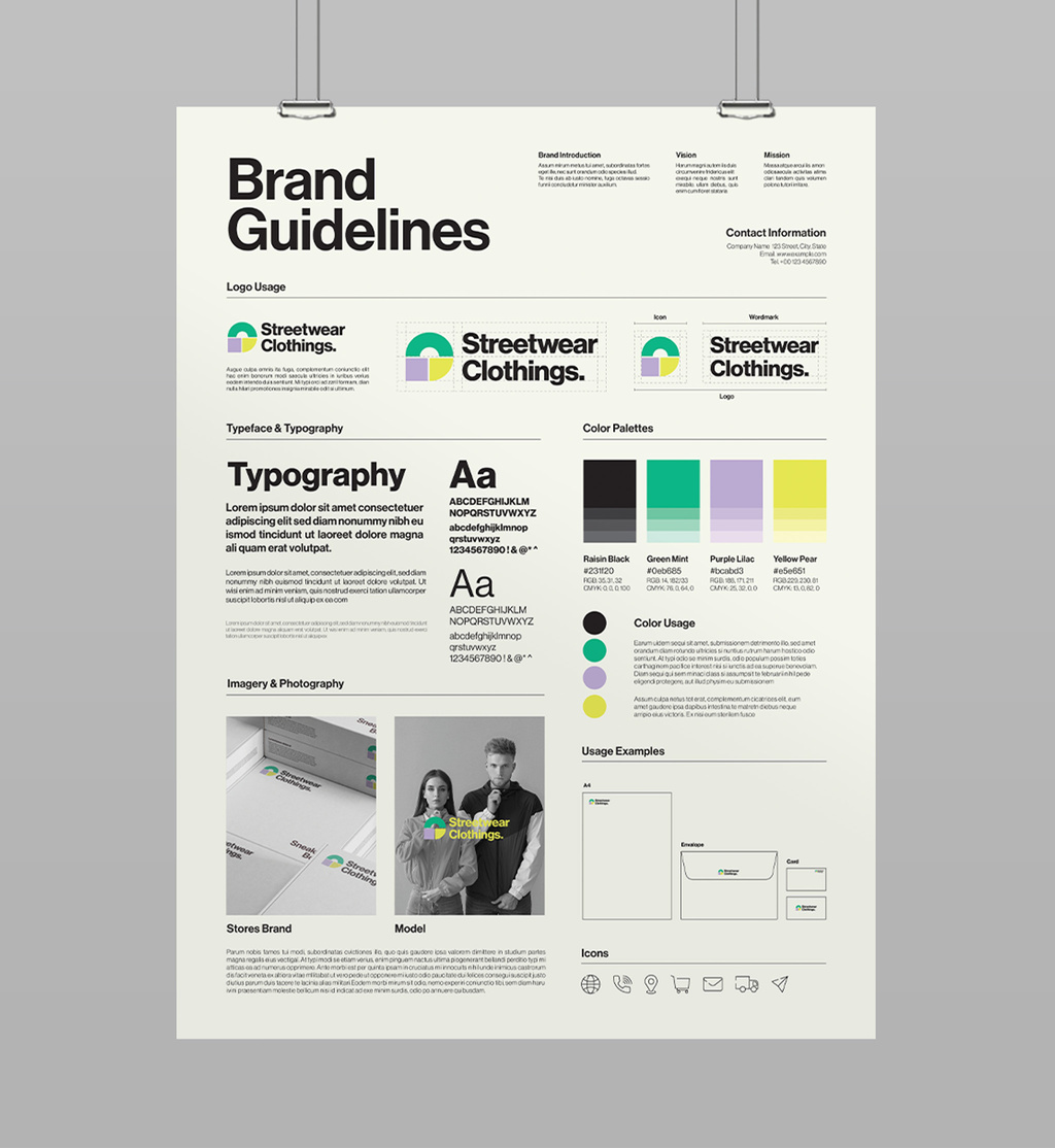 Unleash Your Brand’s True Potential With This Brand Guidelines Poster Template: weandthecolor.com/unleash-your-b…