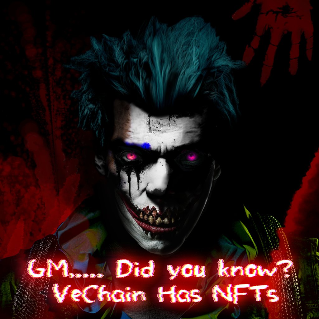 Scary morning #degens 

I have secured myself of a spot for the @BlackVeMarket questing and Battle Area 

Soon you will be able to battle you VeFrightened NFTS, or send them out on a quest.

I keep on building a bright future 😁

#vefam #vechain