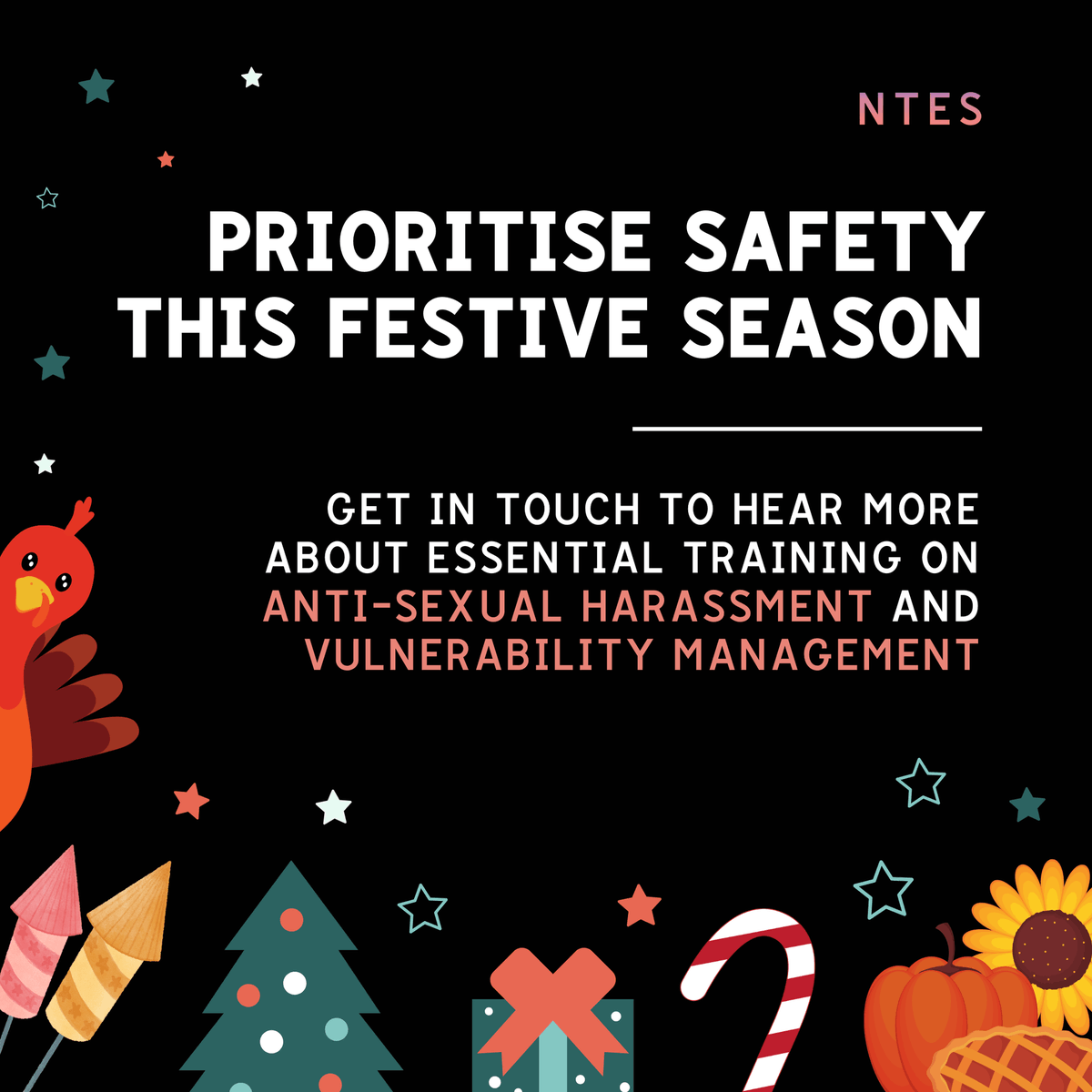 NTEconomy's tweet photo. Ensure a Safe and Festive Season: Anti-Sexual Harassment &amp; Vulnerability Management Training for ENTE Venues Across the UK! 🌟

With the festive season just around the corner and venues gearing up for joyful celebrations, prioritising safety is essential. Link in bio! https://t.co/3bFEk8mUKy