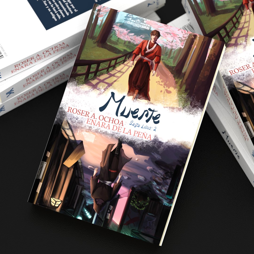 MUERTE de ROSER A. OCHOA y ENARA DE LA PEÑA 
La segunda entrega de la trilogía Lotos ya está aquí 🔥🔥🔥

¡Ya en librerías y en digital (gratis para #kindleunlimted)!

➡️ INFO y PRIMEROS CAPÍTULOS: puedesleer.me/muerte