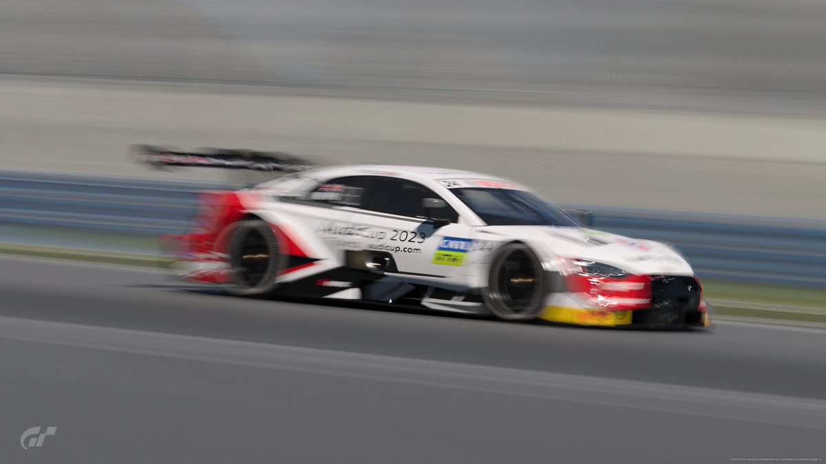 Mark_Whitelegge's tweet photo. “Blink, and you’ll miss it.” #OwnEverySecond #RS5DTM #PS5Share #GT7 #GranTurismo7 https://t.co/SMOdzz4Ky1
