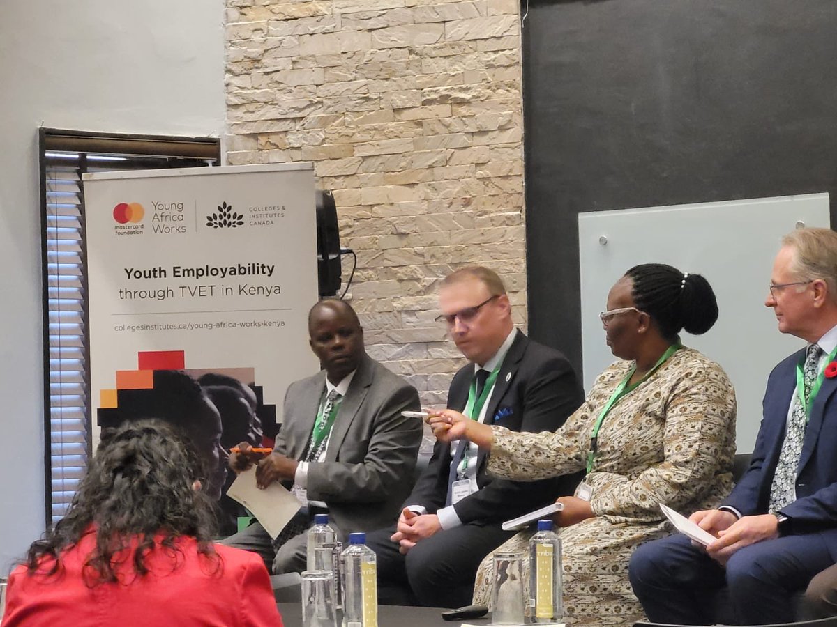 Pleased to be part of <a href="/CollegeCan/">Colleges and Institutes Canada</a>’s work in Kenya focused on capacity building in global postsecondary education. On behalf of <a href="/georgiancollege/">Georgian College</a>, I’m participating in discussions related to vocational and equitable training. Great to be working with three other Canadian colleges.