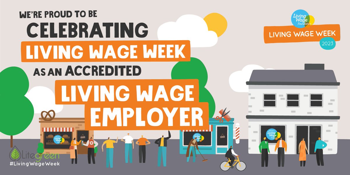 Paying the #reallivingwage, higher than the minimum wage, is a choice for #responsibleemployers. 

We've been with #LivingWage for 4yrs, aligned with our work supporting cost of living & energy challenges.

Join the movement with us this #LivingWageWeek!🇬🇧🏴󠁧󠁢󠁷󠁬󠁳󠁿

#Wrexham #SME #Wales