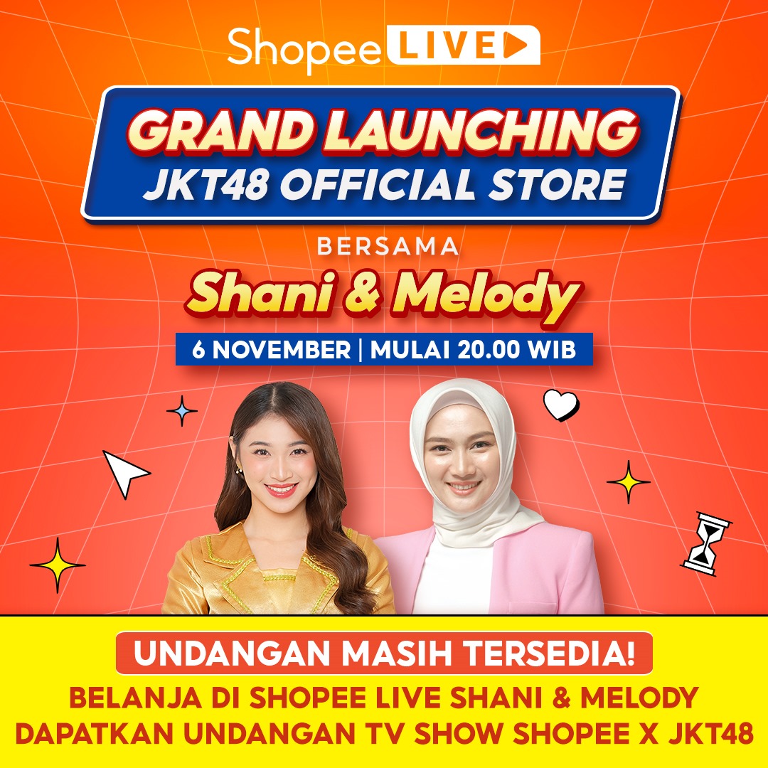 ocilcil29's tweet photo. @itscinat Duh bikin kalap live shopee ini
https://t.co/olj4iEyaWh

#MelodyShaniJKT48ShopeeLive https://t.co/V3o4ToKCoM