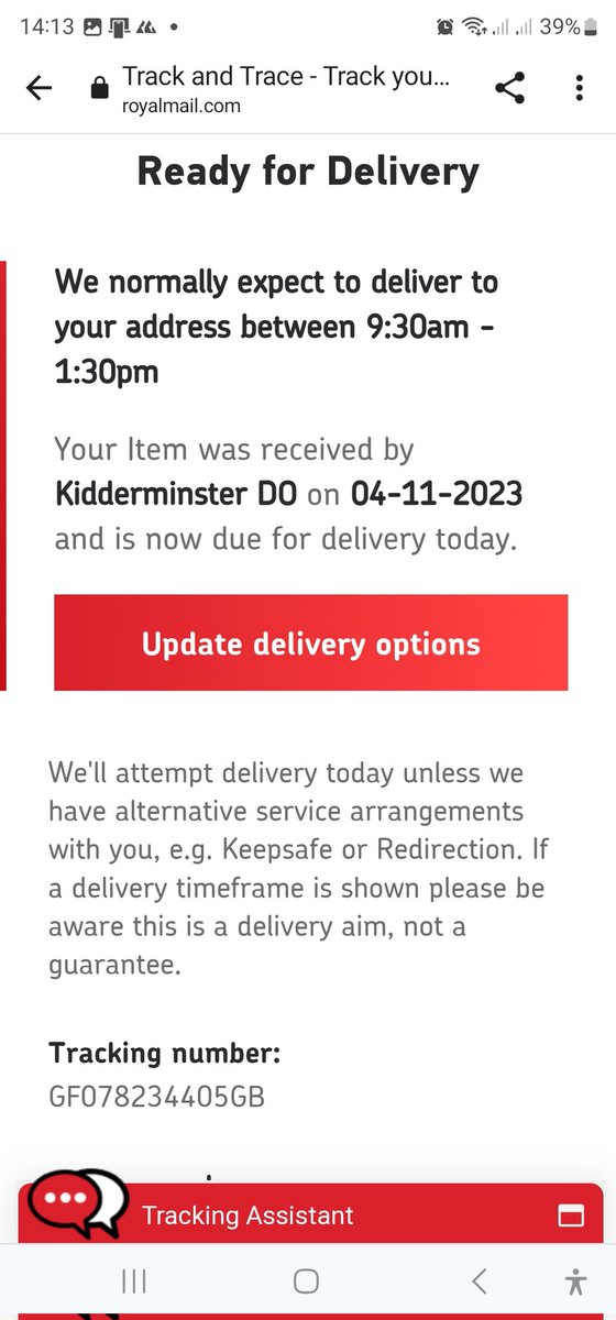 OskarsSpringis's tweet image. Dear @RoyalMail !
Where is my parcel?