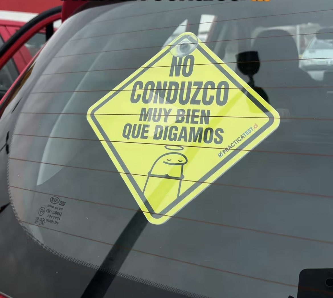 cuando me saque el carnet de conducir no diré nada pero habrá señales