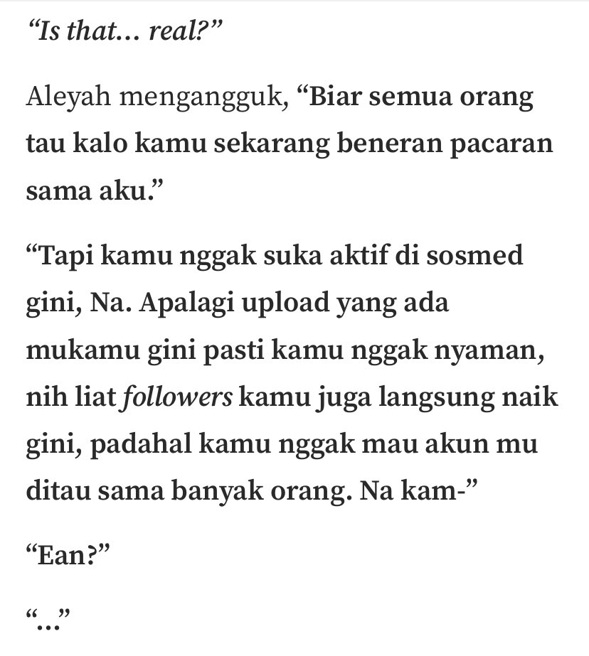 bearwwrite's tweet photo. 123. Aleyah plek ketiplek bapaknya (Jearth) klo lagi jatuh cinta🙏🏻 https://t.co/5KqKmfcOr3