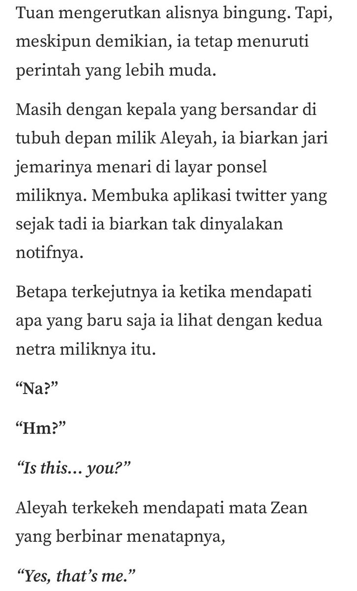 bearwwrite's tweet photo. 123. Aleyah plek ketiplek bapaknya (Jearth) klo lagi jatuh cinta🙏🏻 https://t.co/5KqKmfcOr3