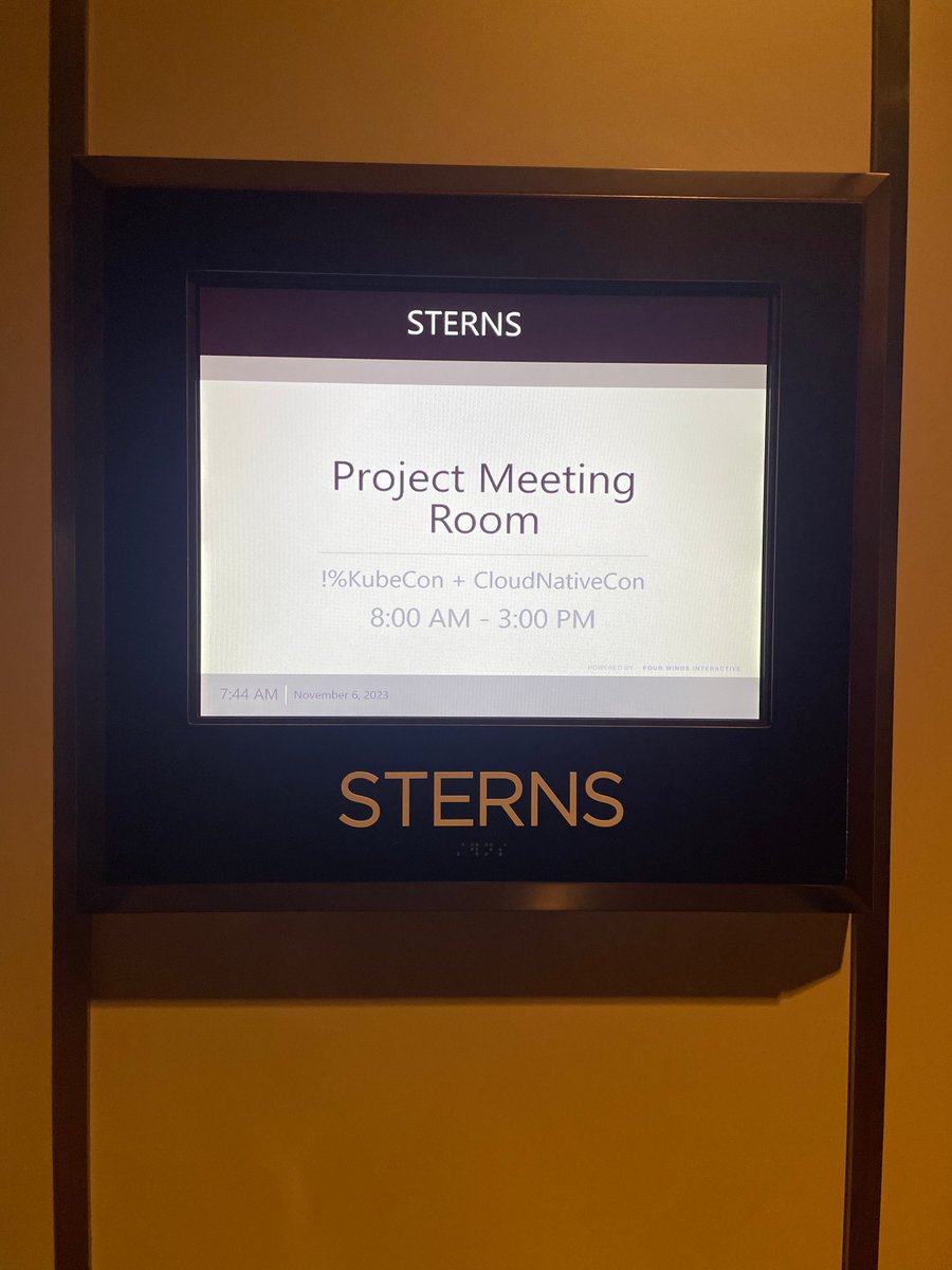 Welcome to @KubeCon_ Chicago! Our Project Working Session is today from 10:30-12:30. Take the Skybridge to the Hilton Hotel Level 3, Room: Sterns to find us! We'll cover: Keptn basic concepts, components, benefits, Automated Observability Demo, Roadmap, Metrics Operator demo