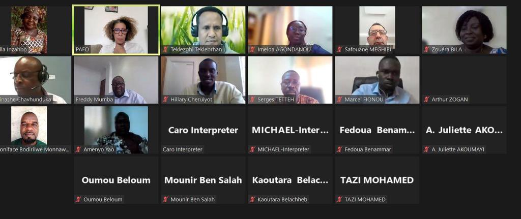 ConapacRDC's tweet photo. Mr. F MUMBA, Sec. exc. de la #Conapac, a animé une réunion zoom organisée par la @Panafricaine d'échange entre FO (#PAFO) sous le thème : Mobilisation des resources.
#PAFO est un espace de com. numérique panafricaine, durable destiné aux OP. https://t.co/IuMqcv5kYO