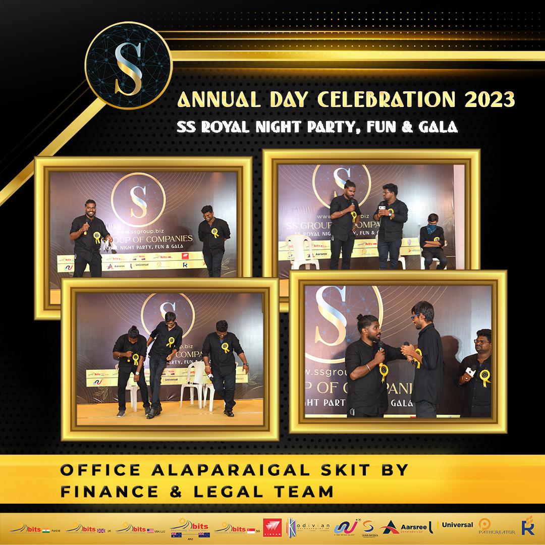 SSGroupCompany1's tweet photo. Office Alaparaigal Skit by - Legal & Finance Team
SS Royal Night- Party, Fun & Gala @ssgroups_global 💥🥁🔥
#ssgroup #ssroyalnight #annualday #corporateannualday #corporatefun #ssgala #ssparty #ssfun #memorable #corporateevent #corporatereels #corporatefun #party #fun #djnight https://t.co/Tgu0DbXk71