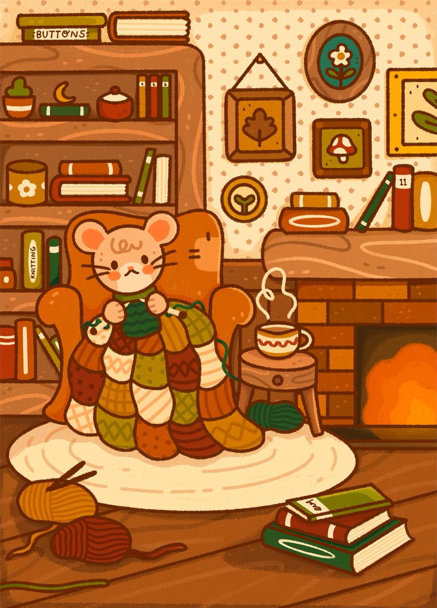 laurelmaeart's tweet photo. how I will be for the foreseeable 🍂 https://t.co/vPSplCNgXP