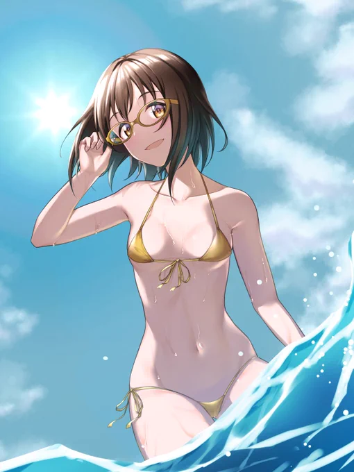 #意味不明に暑いので水着絵を投げる祭 子曰く『水着は何度でも再掲すべし』と 