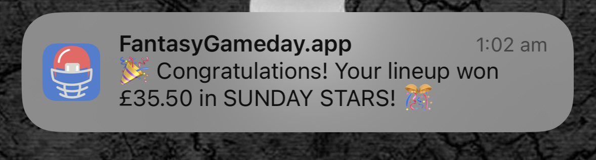 MMQB_UK's tweet photo. Great start to our partnership with @fantasy_gameday! @Biidss entered for came 5th overall

Fantasy Gameday adds a new dynamic to fantasy football.

Use code MMQBU for a free second entry when you deposit

#nfl #nfluk #dailyfantasy #NFLTwitter  #nflfantasy https://t.co/MpK6u1q71W