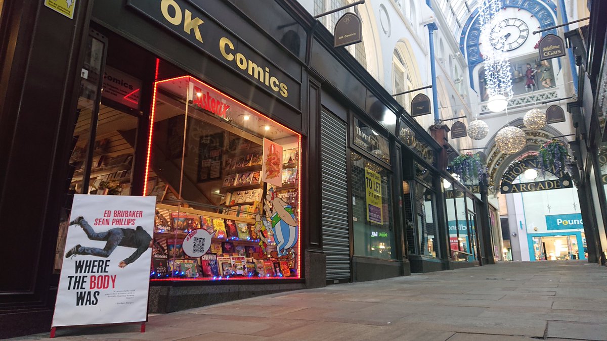OKComics's tweet photo. A thread.
If you're passing through Leeds on your way to Thought Bubble: The Yorkshire Comic Art Festival this weekend, you will be very close to OK Comics.
You should pop in and say hello. https://t.co/51nrSsJYwl