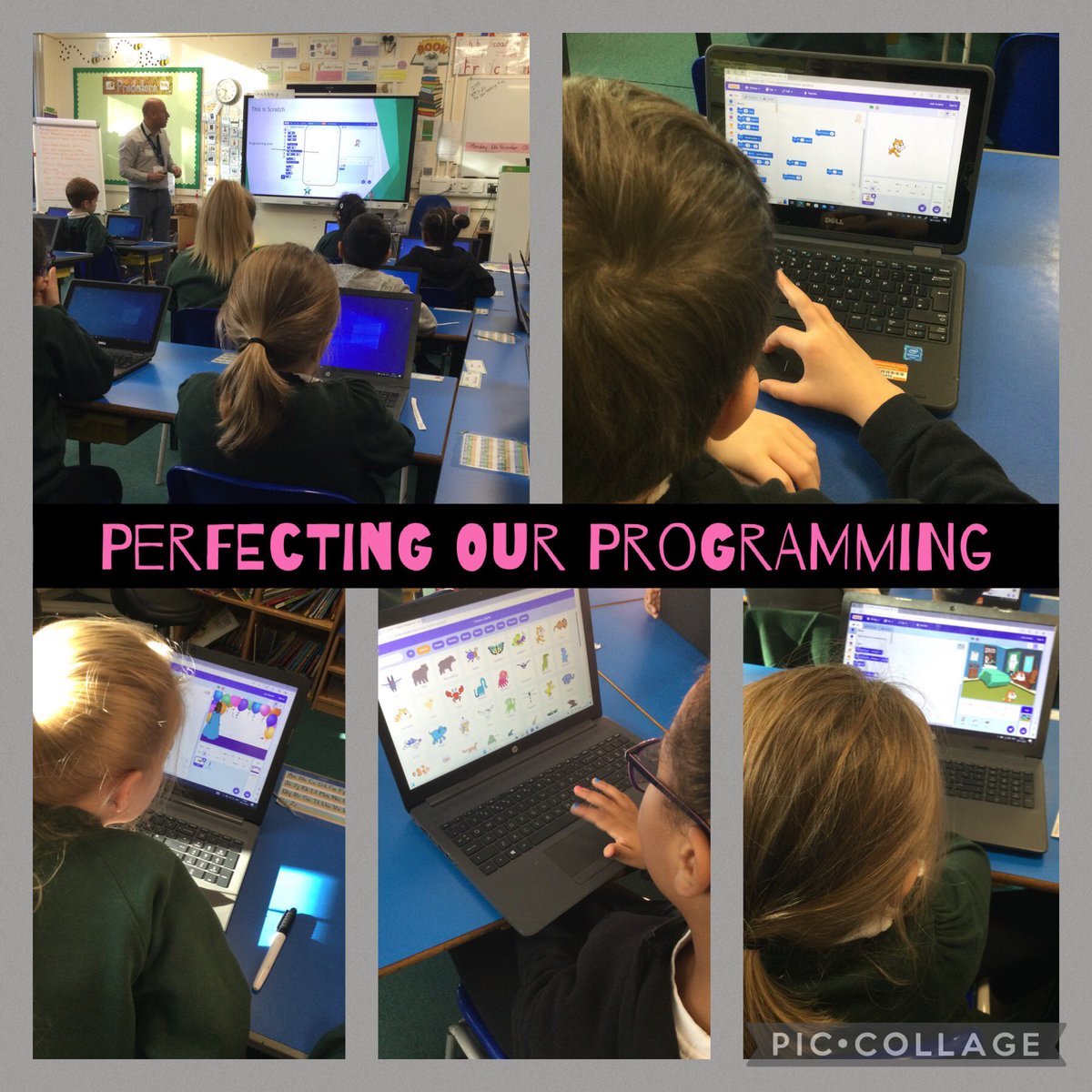 3KW have been working on a computing project led by Mr Ashton from <a href="/EngageduOnline/">Engagedu</a> The children were programming a sequence to make characters move and create sounds using different coding! 💻🐱#Year3 #Computing #Scratch #Programming <a href="/WarstonesP/">Warstones Primary</a> <a href="/scratch/">Scratch Team</a> <a href="/LJAEngagedu/">Lee Ashton - Engagedu</a>