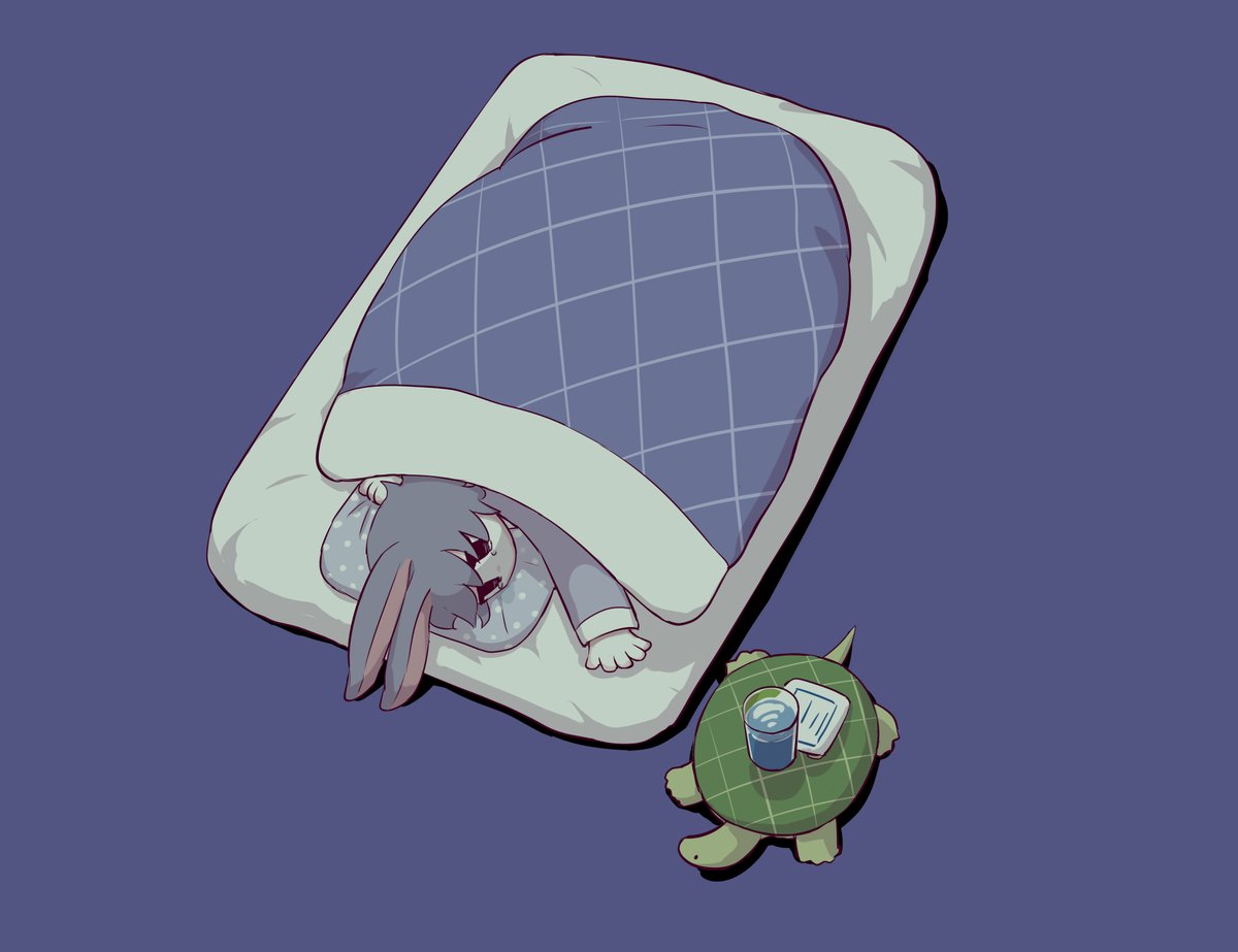 avogado6's tweet image. うつうさぎ