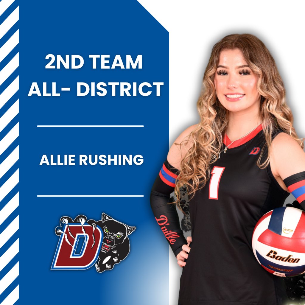 Congratulations Paris Hayden and Allie Rushing for being selected for 2nd team all-district🎉💙❤️
