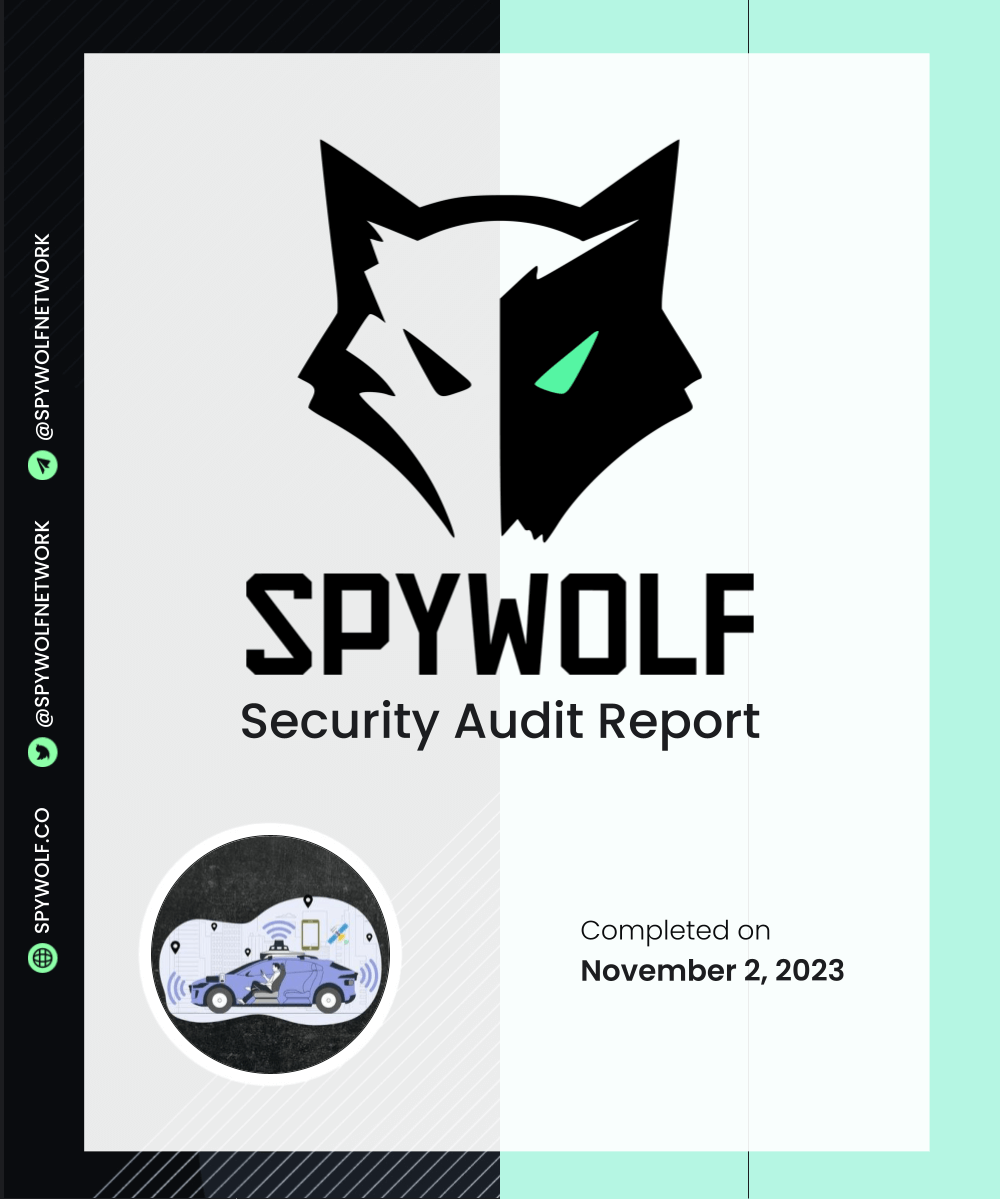 We congratulate the VANETCHAIN (@vanetchain70830) team on the completion of the project audit milestone.👍 Audit link: github.com/SpyWolfNetwork… (NFA, DYOR)
