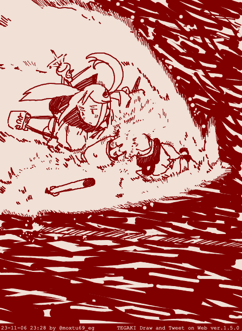 持ってるスペックでやるしかないんだよな〜 #tegaki_dt 