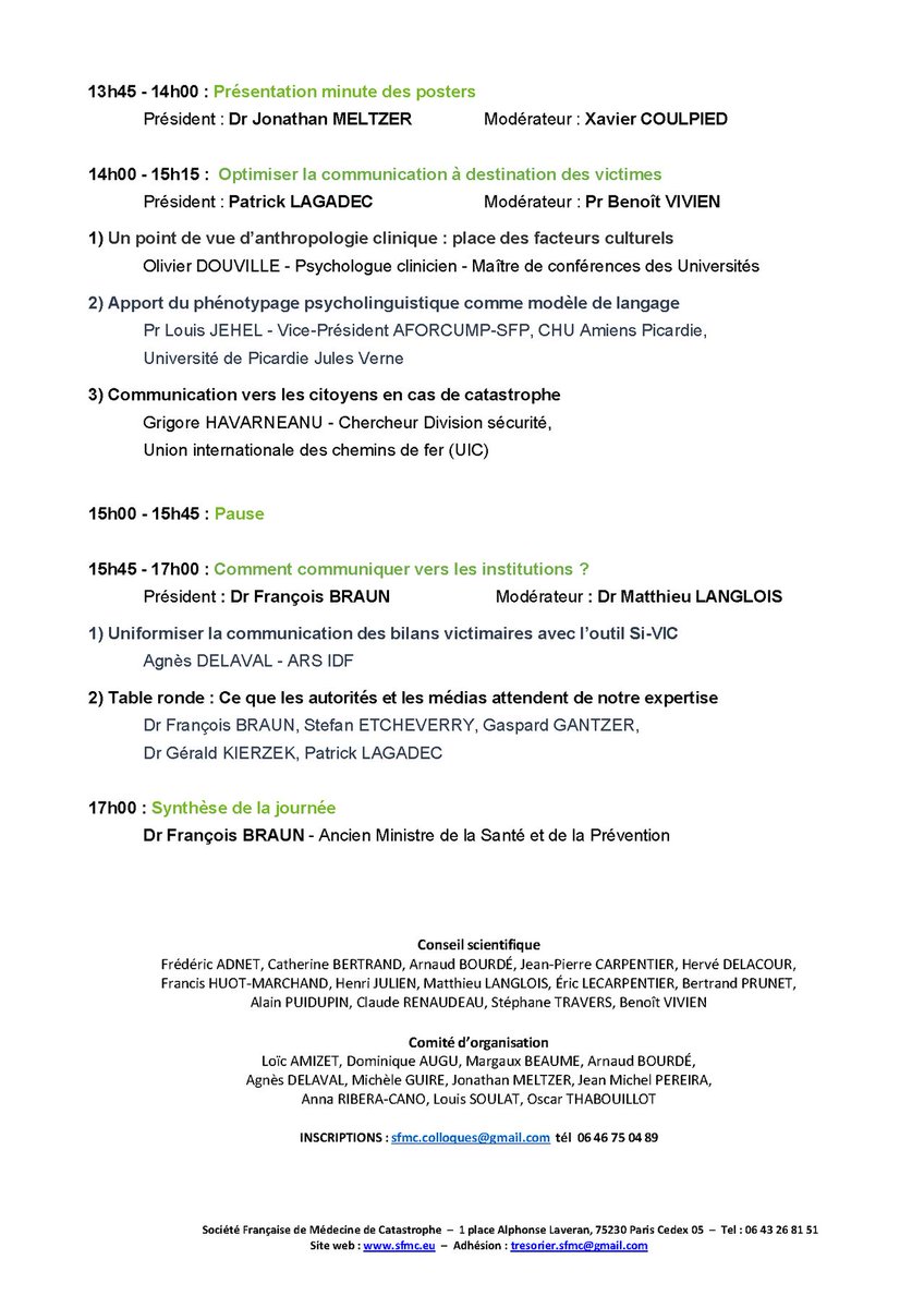Tomorrow I will have the pleasure to present <a href="/PROACTIVE_EU/">PROACTIVE EU</a> to a high-level audience of 🇫🇷Emergency Medical Responders 👩‍⚕️🚑👨‍⚕️🚨. We will discuss the main challenges regarding public #CrisisCommunication and how our results can help their work 🗣️📢. #CBRN #DRR