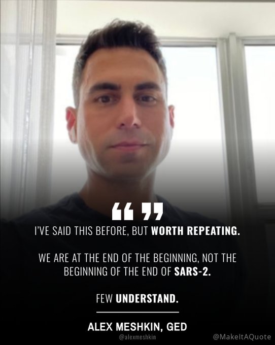 Weil ich viele neue Follower habe, möchte ich etwas klarstellen, was viele Menschen missverstanden hatten:

Corona wurde nie beendet.

Es wurde das Ende der pandemischen Phase und der Anfang der endemischen Phase (also vollkommen ausgebreitet und nun dauerhaft da) verkündet.

Wir