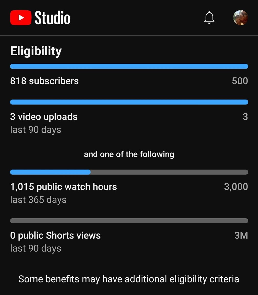MekoRios's tweet photo. The #TeamMerina YouTube channel is so close meeting Partner requirements I can taste it. If you can help either boost our watch hours or shorts views we would really appreciate it!
#smallcreator #smallyoutuber https://t.co/6utso1GZtw