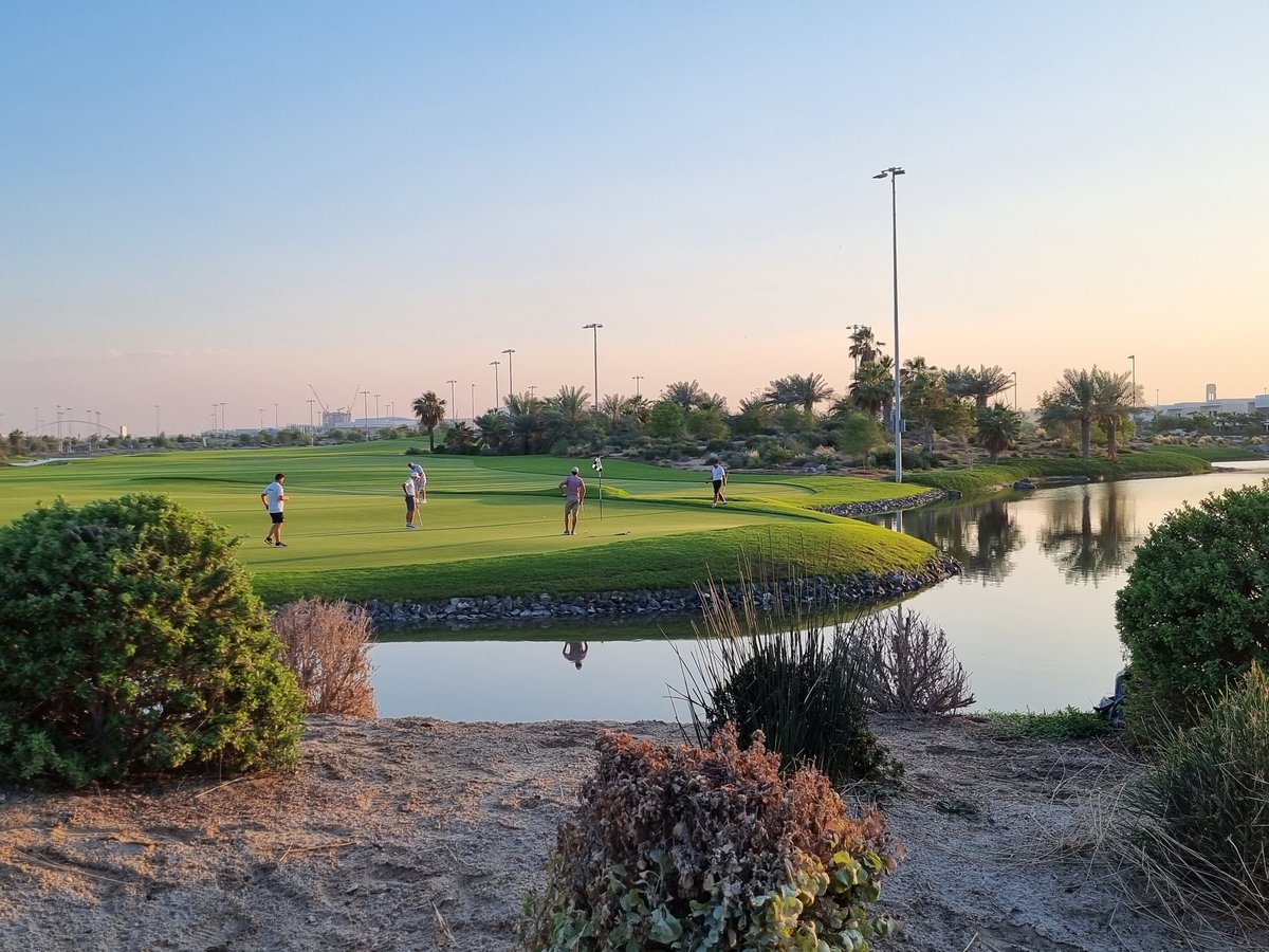 DESCgolf's tweet photo. Excellent first day for our DESC golf team players at the BSME golf tournament in Abu Dhabi. @DESCpe @BSMEorg #enjoyment #participation https://t.co/J0nNTWtzM8