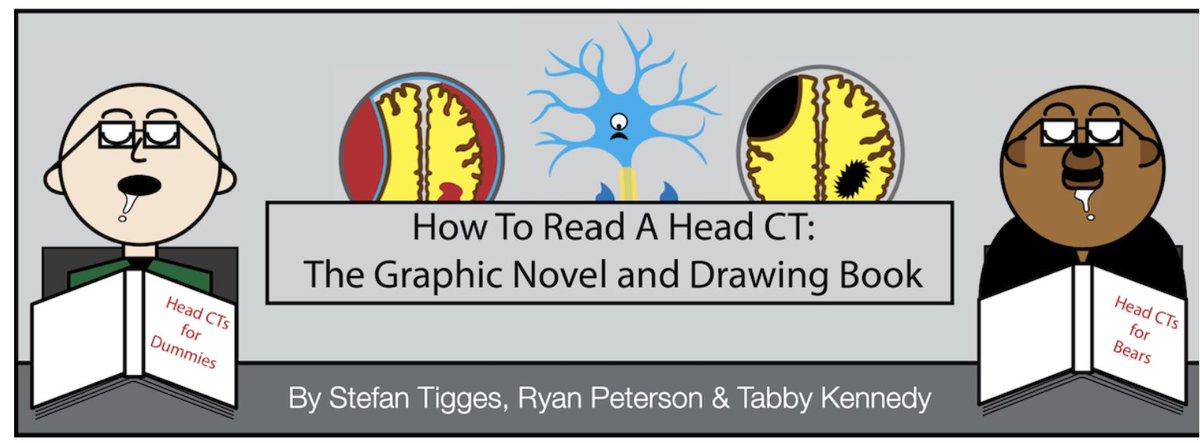 Want to learn about reading Head CTs using comics? Check out our free @Radiopaedia course: radiopaedia.org/courses/head-c…