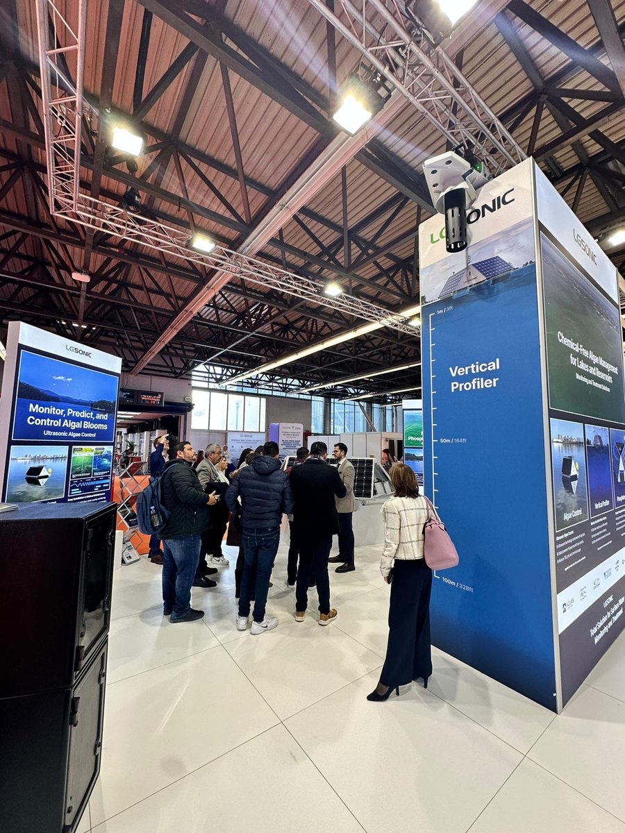 lgsonic_nl's tweet image. A busy first day at #Aquatech!

LG Sonic is exhibiting at Aquatech Amsterdam 2023 till November 9th. You can visit us at booth 06.100, where we will unveil our latest advancements in ultrasonic algae control and water monitoring solutions.
#WaterTreatment #Aquatech2023
